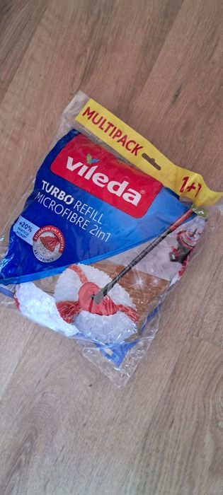 Wkłady Vileda Turbo 2w1 4 szt 2 razy 2 sztuk w opakowaniu i