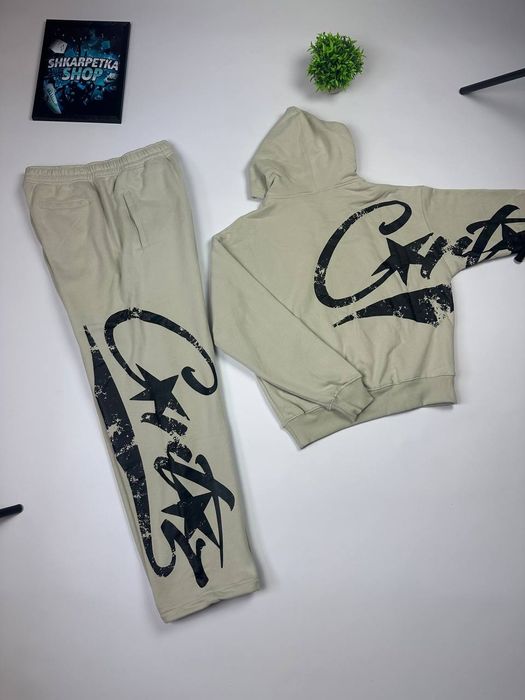 РОЗПРОДАЖ! Штани Corteiz | Утеплені штани кортез | Костюм Corteiz