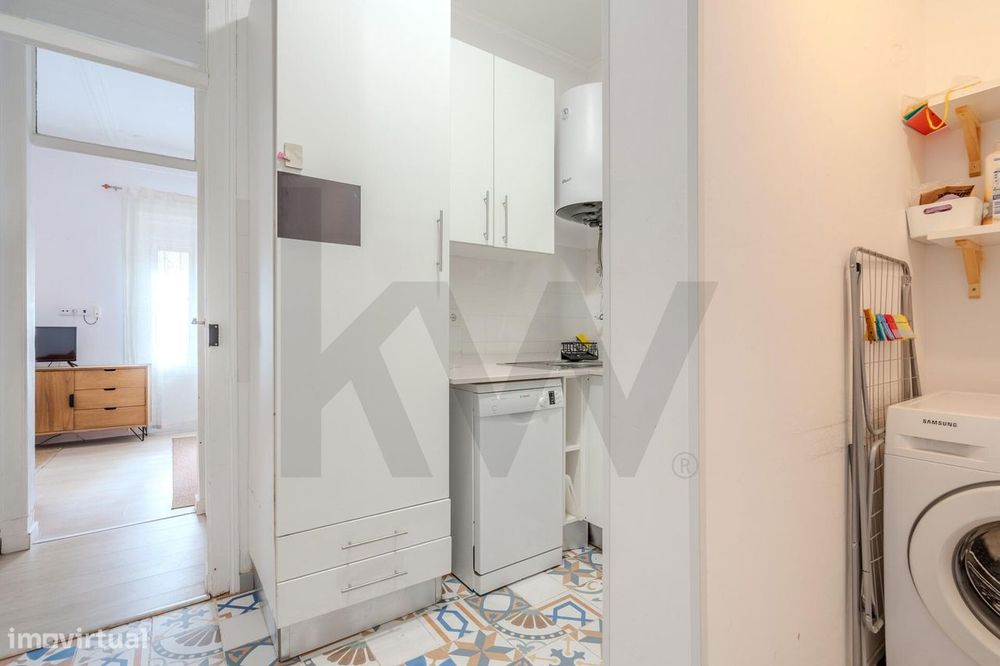Apartamento T1 mobilado e equipado em Belém – Charme e conforto junto