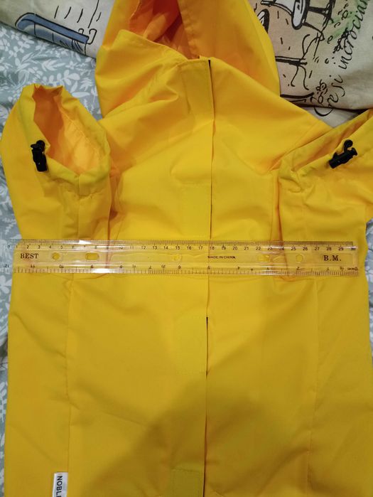 Noble Pet (Нобл Пет) Moss 3XL Long - Дощовик для собак (жовтий)