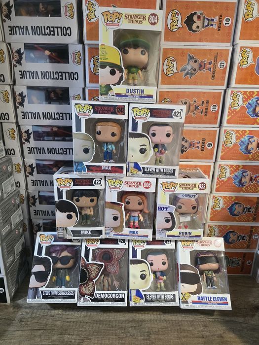 Pack stranger things figuras novas em caixa