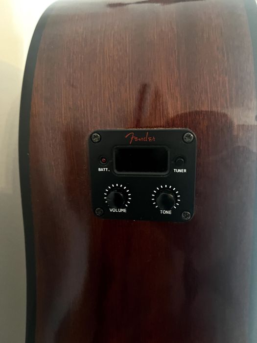 Fender FA-125CE Electroacústica | Cutaway | Pickup | Suporte Incluído