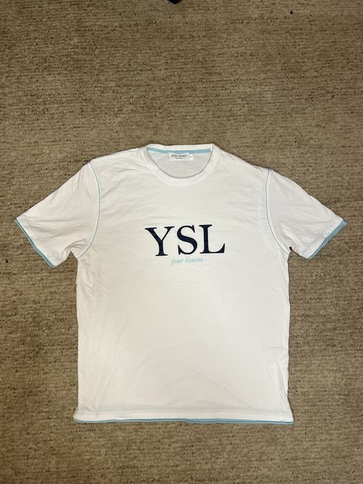 Футболка Yves Saint Laurent big logo