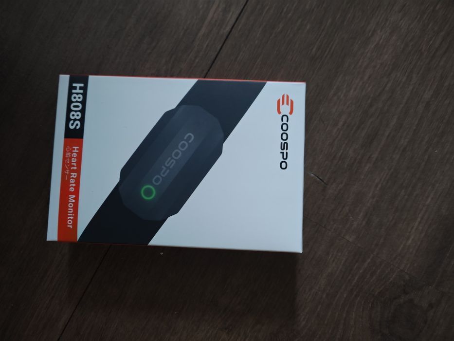 Czujnik tętna Coospo H808S Bluetooth / ANT+ pas na klatkę – NOWY