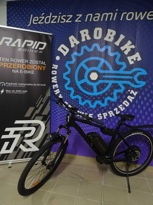 Rower elektryczny konwersja Storm Trial 2,0