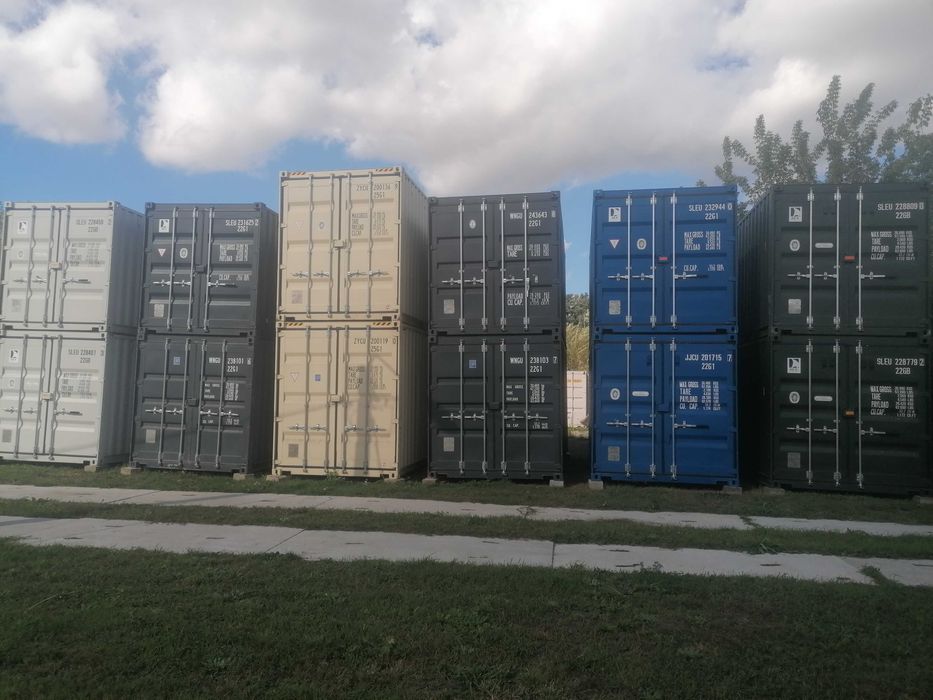 Kontener magazynowy morski 20DC one way, nowy Okazja cenowa