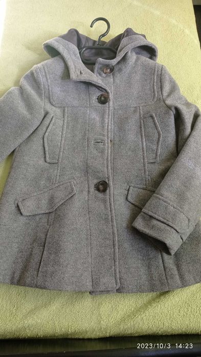 Zara Piękny płaszczyk rozm.140 kurtka płaszcz
