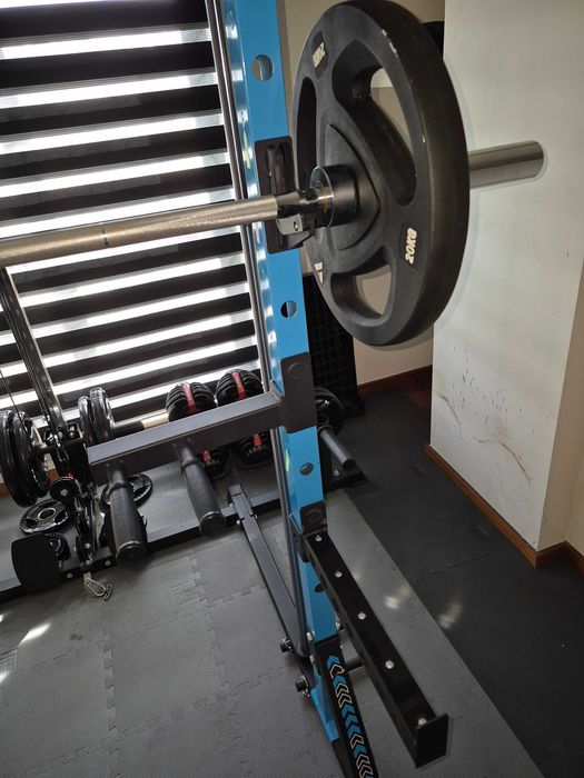 Multipower Rack Smith 500 e Barra olímpica