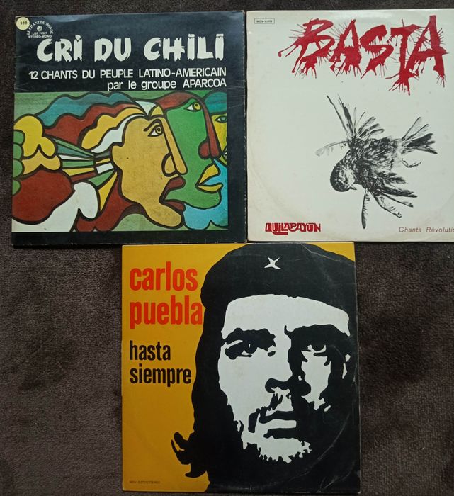 Lote álbuns musica latino-americana top, Carlos Puebla, etc