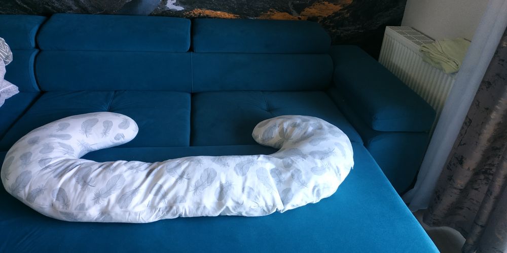 Poduszka ciążowa długa i wygodna