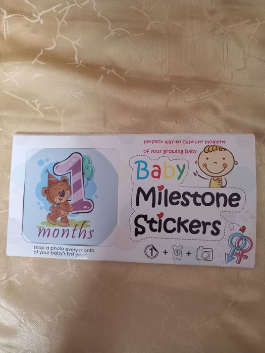 Детские стикеры, от 1  мес , до 12 мес. Нет 6 мес. Обменяю.