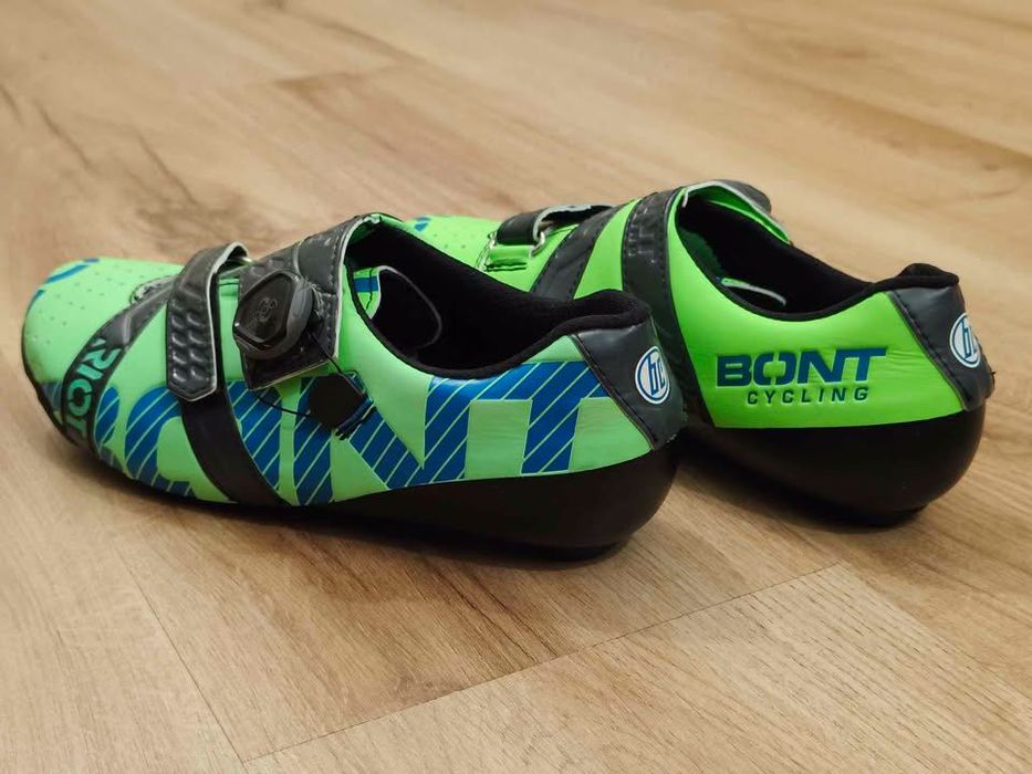 Sapatos de Ciclismo Bont Riot+ BOA Carbon moldáveis