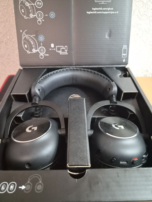 Навушники Logitech G Pro X 2 Lightspeed Wireless Black