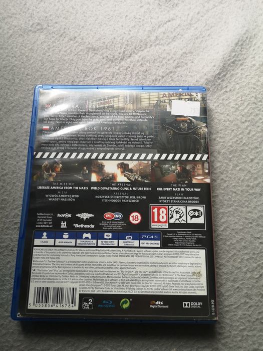 Wolfenstein 2 the new colossus gra