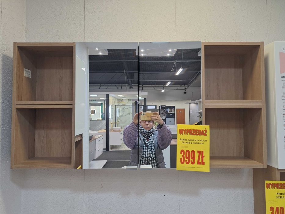 Szafka lustrzana łazienkowa Multi Glass 120