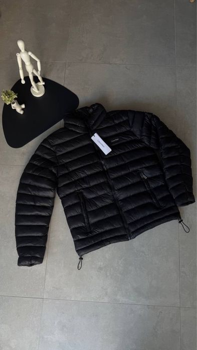 Куртка Calvin Klein чорна чоловіча куртка келвін кляйн чорна чоловіча