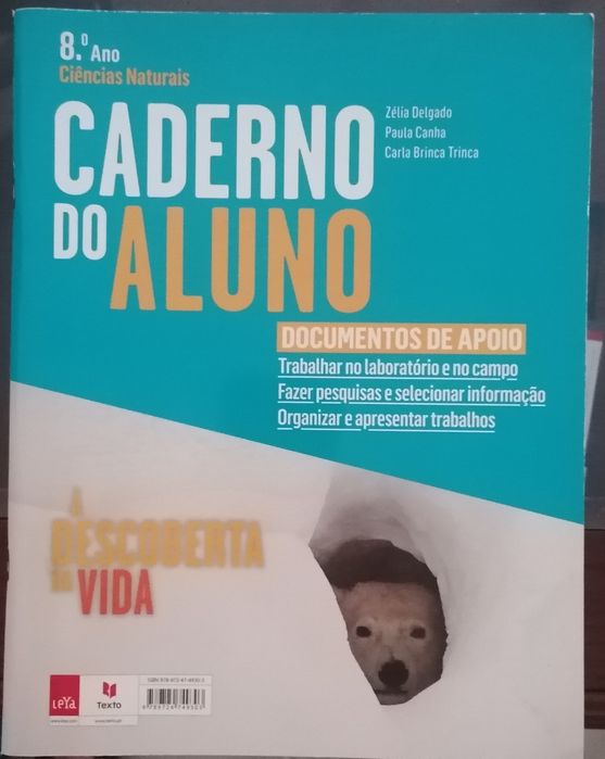 Livro escolar ciências naturais 8°ano