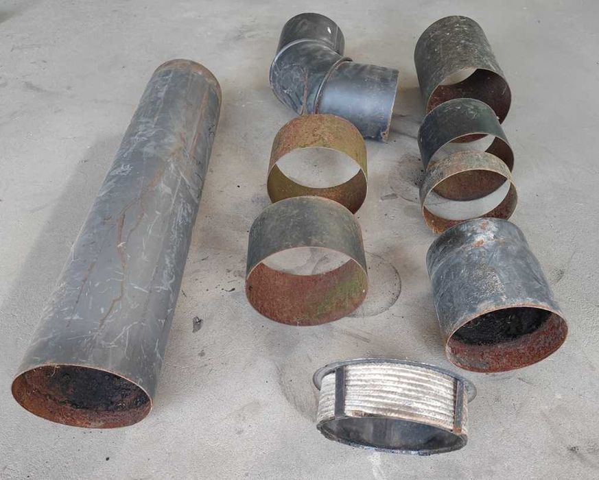 Rury kominkowe 180 cm