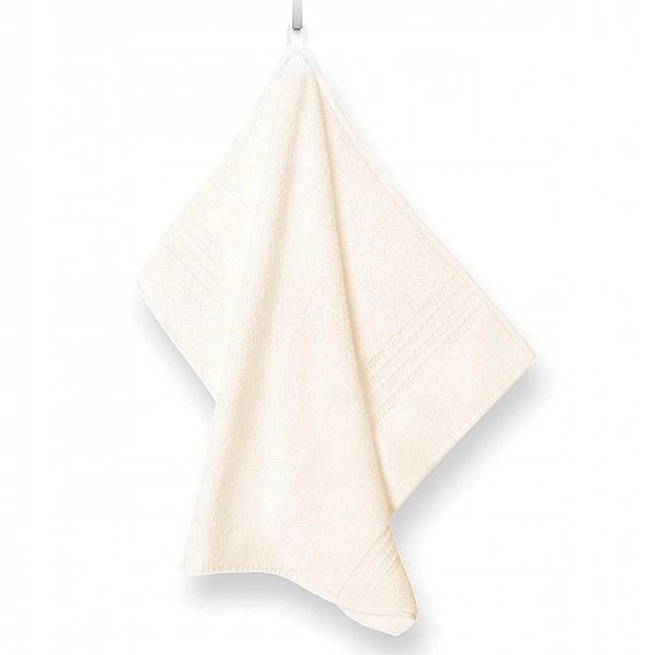 Ręcznik kąpielowy 70x140 bawełniany Amie 450g/m2 Kremowy