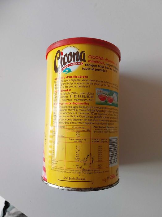 Lata antiga de Café Cicona