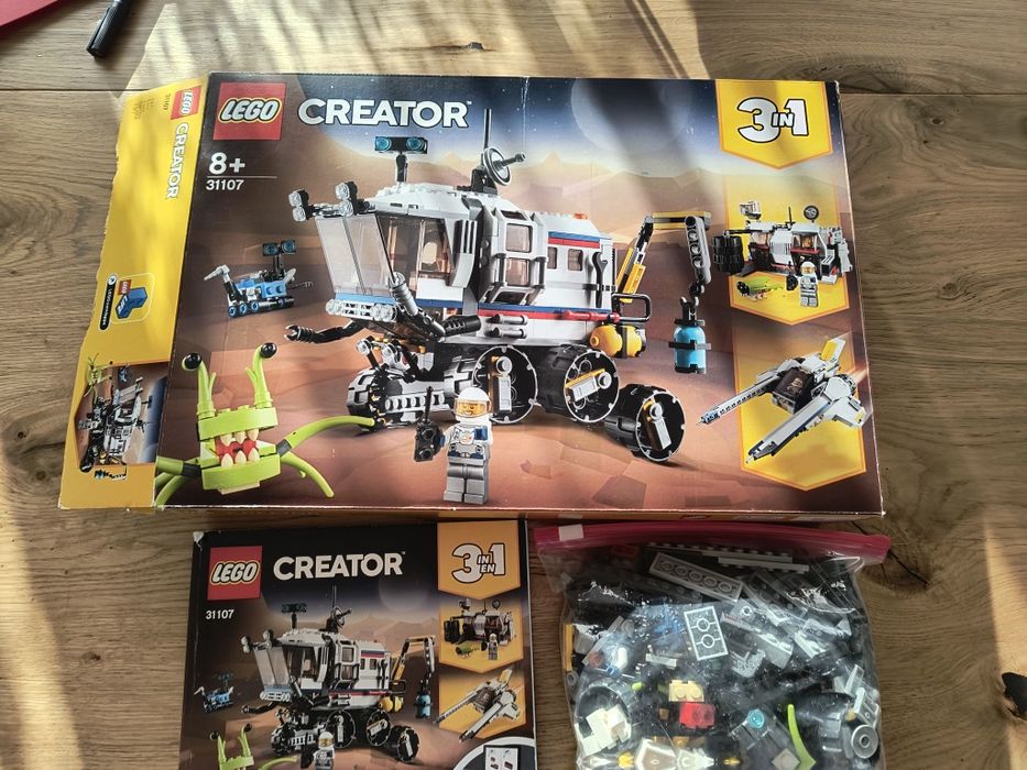LEGO creator 31107 łazik kosmiczny