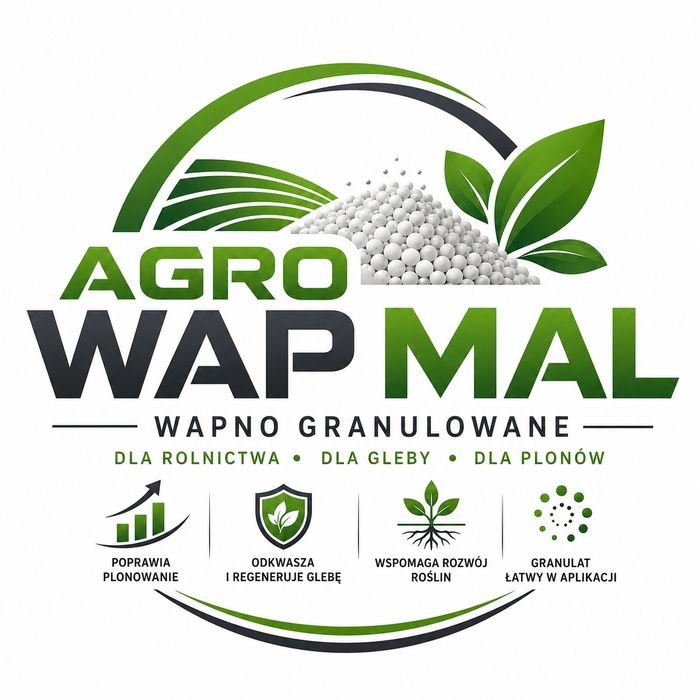 Wapno granulowane magnezowe kredowe czarna kreda