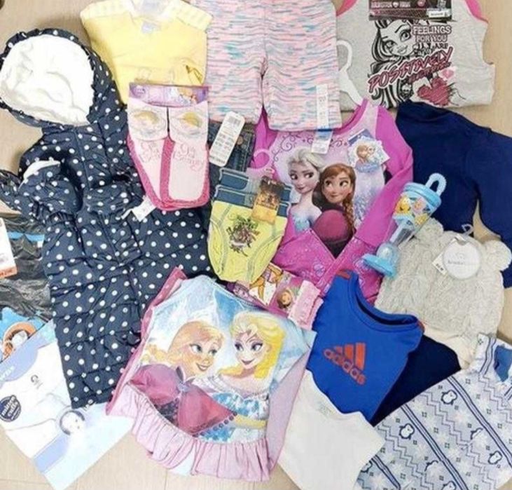 Дятячий одяг Секонд фасований по розмірам second человечек слип боді