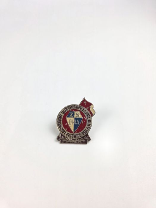 Stare odznaki sportowe PRL ZS Unia 1950 Mistrz Polski