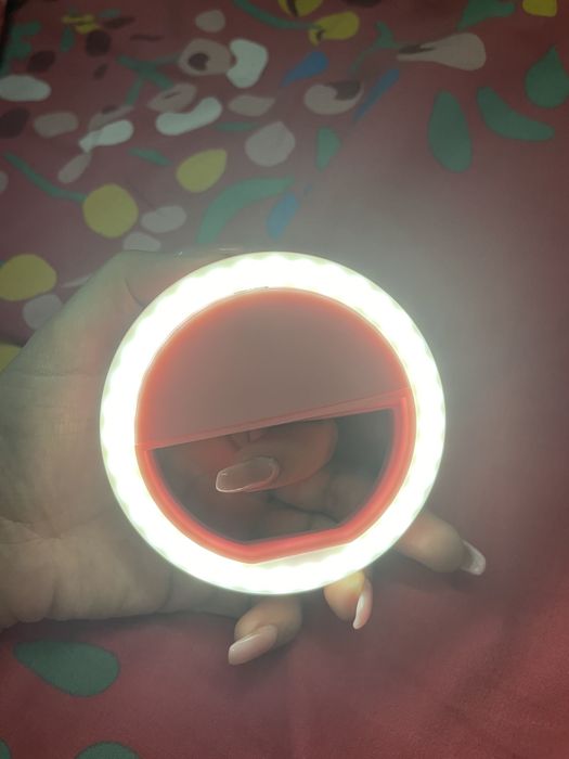 Flash/ring light 3 niveis de luz led - NOVO