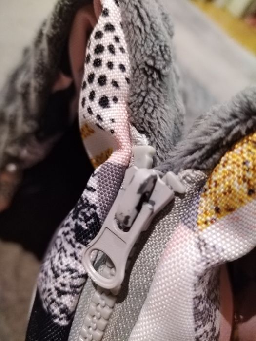 Zestaw na zimę do wózka i gondoli: śpiworek i mufka