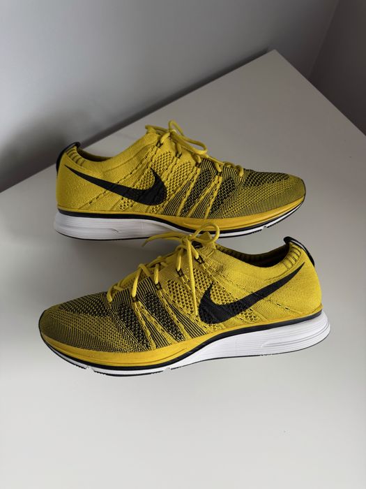 Buty nike flyknit trainer citron żółte yellow 44.5