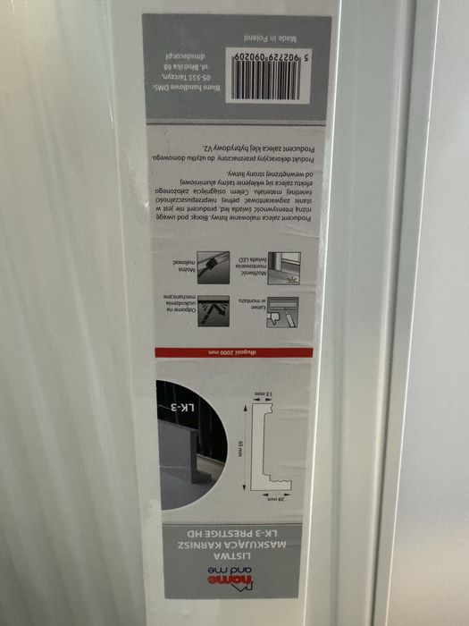 Listwa maskujaca karnisz maskownica LK-3 PRESTIGE HD