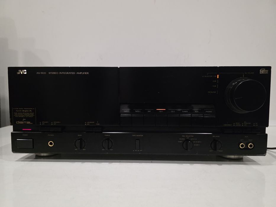 Wzmacniacz Stereo JVC AX-1100 BK Dynamic Super-A / Gm Circuit (Top Model, Japan)