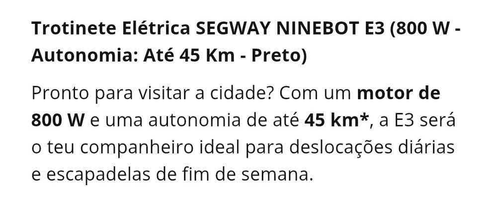Segway ninebot e3