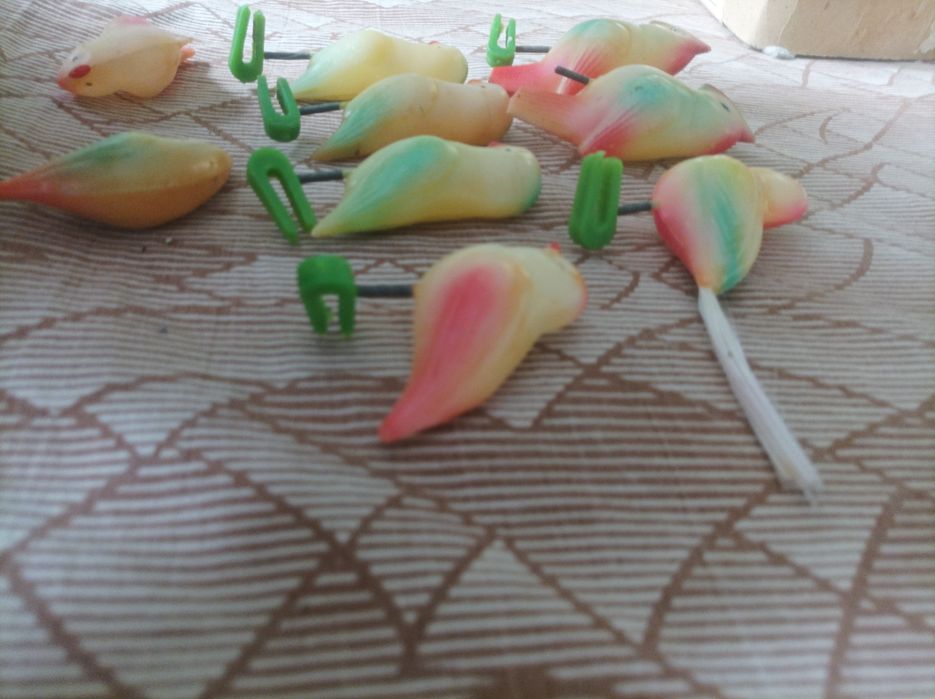 Ялинкові прикраси гдр пташки