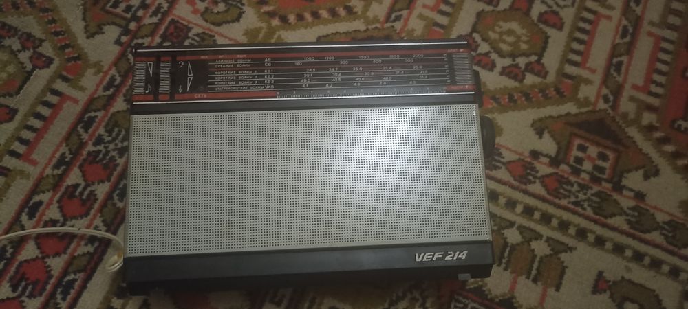 Радянський радіоприймач ссср vef 214 веф радіо приймач веф214 vef214