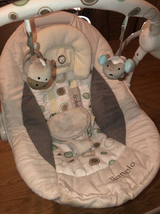 Leżaczek/ Bujak Lionelo Ruben zwierzaczki (niemowlę)