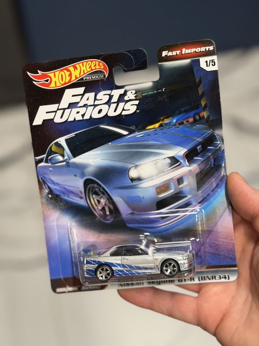 Hot Wheels Fast Imports set Fast & Furious GT-R R34 Silvia Gallardo