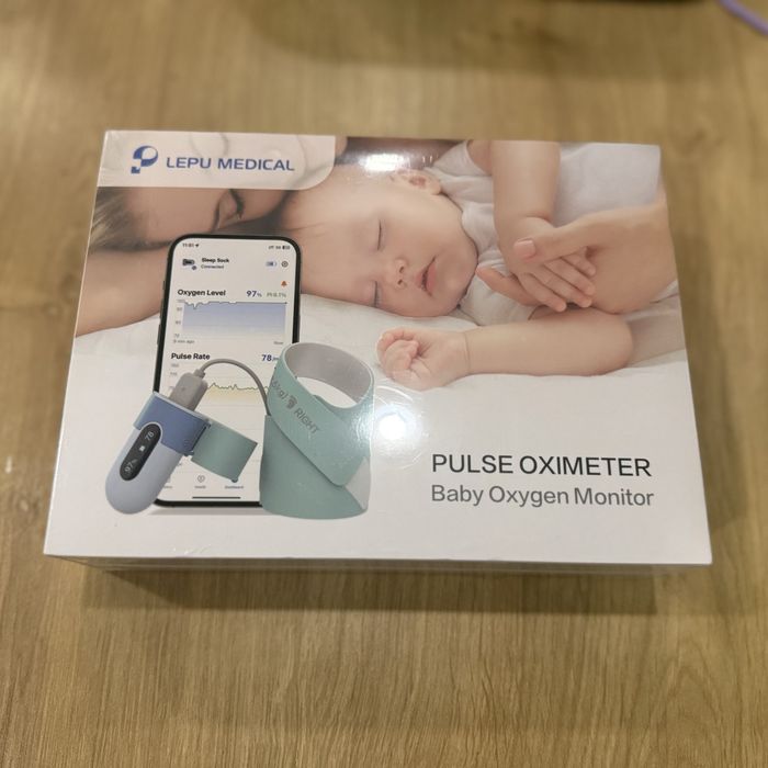 Pulsoksymetr Monitor snu oddechu tlenu PO5 dla niemowląt dzieci Alarm