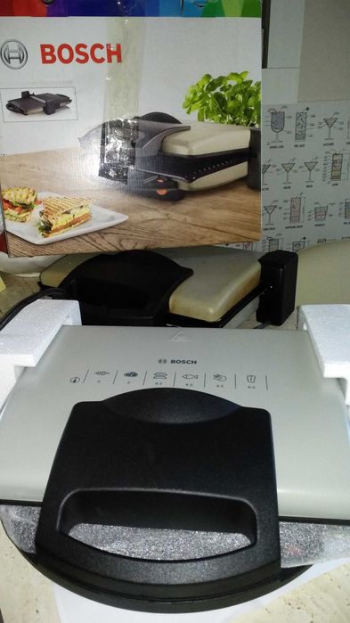 Bosch TFB3302 электрогриль прижимной новый гарантия год