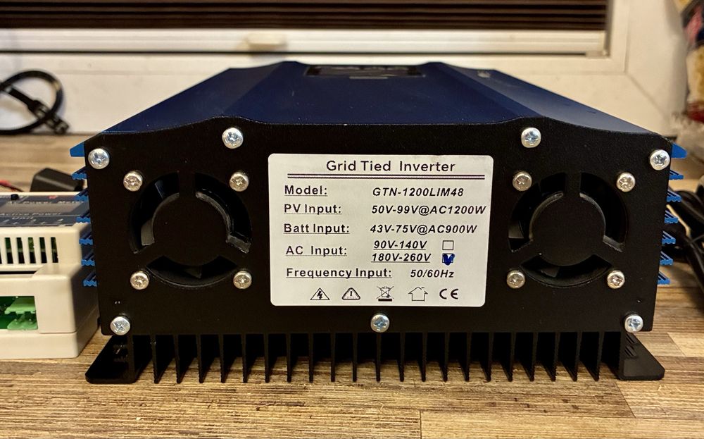 Inwerter Grid-Tie GTN-1200W 48V z limiterem zero export