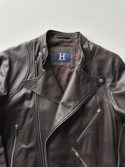 Tommy Hilfiger meska skorzana kurtka, rozmiar S, USA