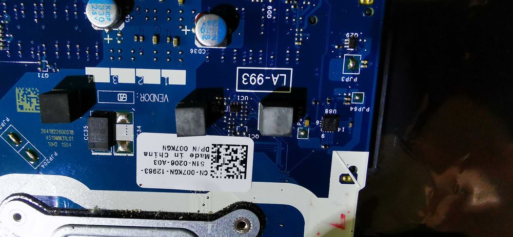 Motherboard Dell Latitude E6440, nova