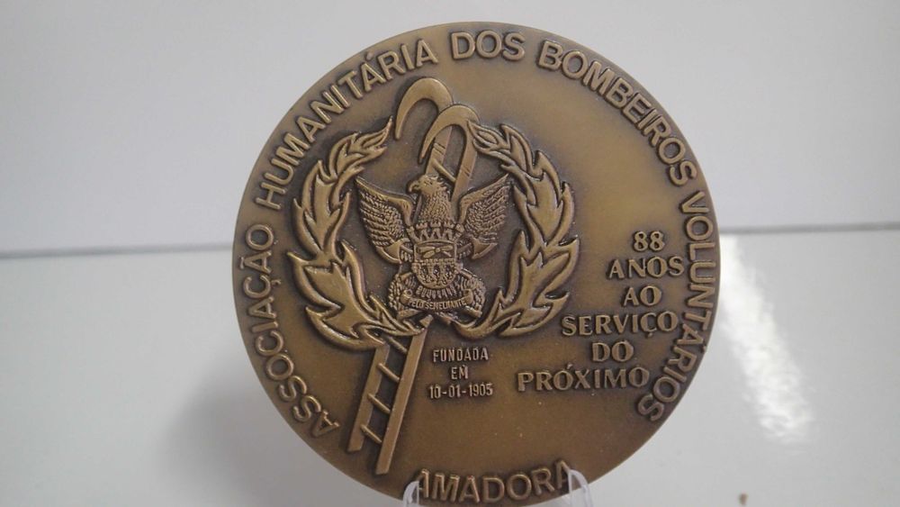 Medalha de Bronze da Assoc. dos Bombeiros Voluntários da Amadora