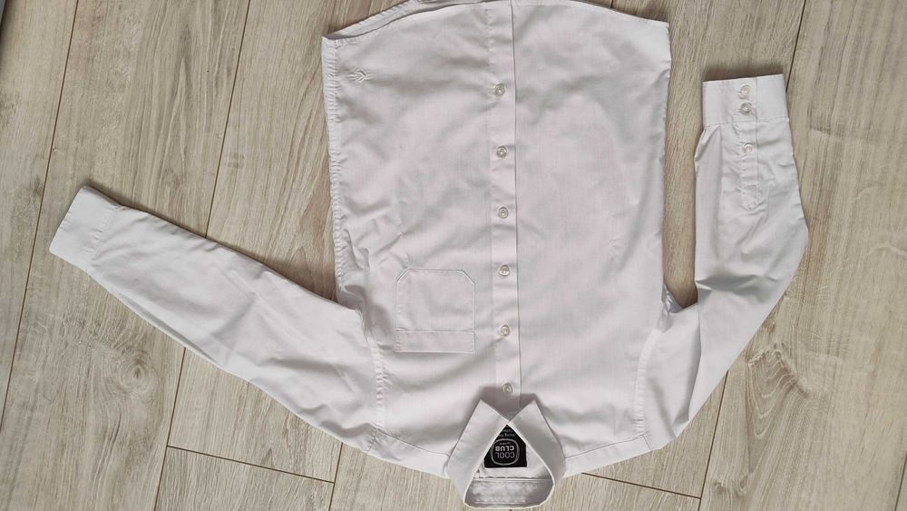 biała koszula cool club smyk 140 elegancka