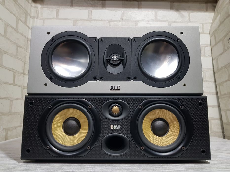 Центральний канал ELAC CC 101.2,B&W CC6, потужність 120 Вт, б/у з Ні