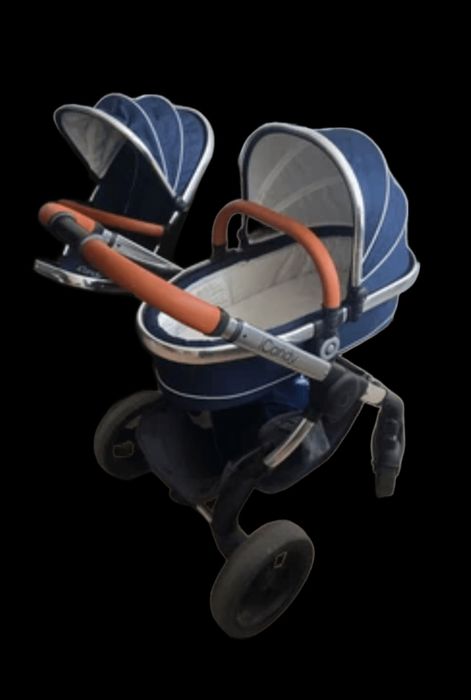 Carrinho+ alcofa  icandy peach