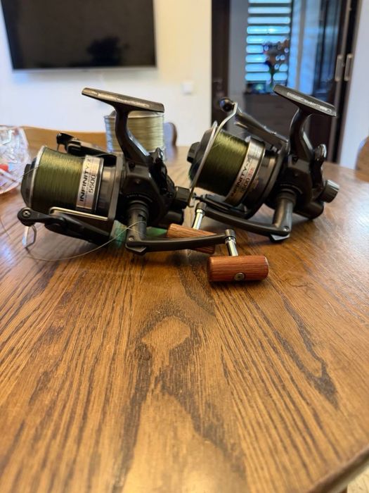Катушки Daiwa Infinity-X 5500BR із запасними шпулями