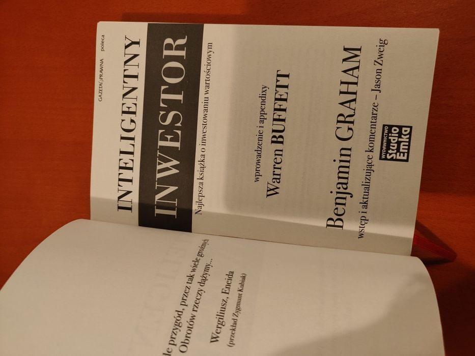Książka Inteligentny inwestor.  Benjamin Graham