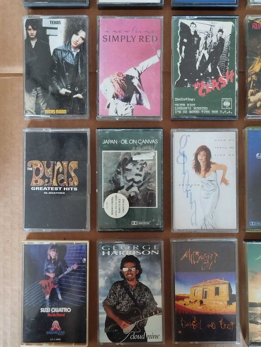 Várias Cassetes Antigas Internacionais #C03L01